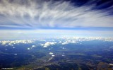 high cirrus clouds over Chehalis,WA