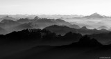 vast Cascade Mountains and Glacier Peak