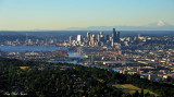 Seattle and Mt Baker