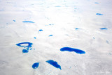 blue lakes on Greenland