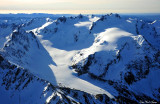 Mt Olympus and blue glacier