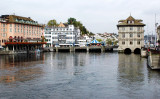 Zuricher Rathaus Rathause Bridge