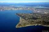 Alki West Seattle and downtown Seattle