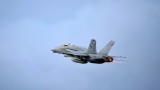Afterburners on F-18