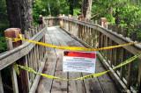 Trail Closed, Starrigavan Estuary Trail, Sitka, Alaska