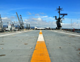 center line, USS Hornet, CV-12