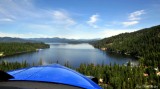 Landing at Cavanuagh Bay, Priest Lake, Idaho