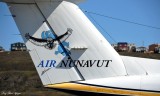 Air Nunavut KingAir, Iqaluit Airport, Nunavut, Baffin Island, Canada