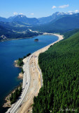 Keechelus Lake, Snoqualmie Pass, Snoqualmie Mtn, Denny Mtn, Washington State  