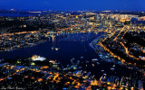 4th of July Fireworks, Lake Union, Seattle, Washington