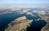 Steamboat Rock, Banks Lake, Electric City, Washington  