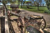 2nd Place<br>Weathered Wagon<br>by Ed Lindquist