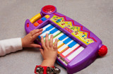 3rd Place<br>Little Hands Learning to Play<br>by Jim