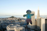 Flat Stanley in Sunny San Francisco