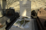 The grave of Jean Paul Sartre and Simone De Beauvoir in the Montparnasse Cemetery