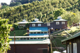 The coffee bean processing plant