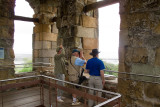 Bob, Bert, and Art in the tower