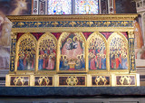  Giottos Coronation of the Virgin (1332), Baroncelli Chapel, Santa Croce