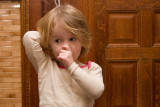 Grace on Christmas morning