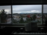 In daylight and with the Yamaha P80