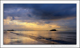 Rain and the Setting Sun