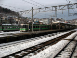 Arrival at Otaru station