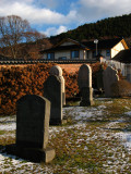 19th-century graves at the Foreign Cemetery