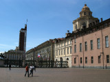 View down Piazza Castello