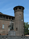 Statue behind the Palazzo Madama