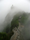 Pathway to la Cesta (Fratta) tower