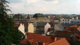 View over central Zagreb