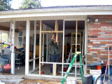  Pops closing in the carport