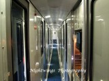 Crescent Viewliner Sleeper hallway