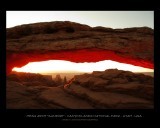 Mesa Arch Sunrise - 1