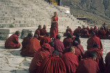 Drepung, debating session of the young monks