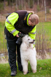 Bonnie likes people with Nikons! Clever dog...