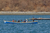 Boat no. 6 (Endeavour) helping a capsized four