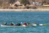 Boats no. 40 (kayak) and 13 (Kanawha)