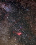 M8 M20 & Great Sagittarius Star Cloud