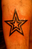 Nested Stars Tattoo