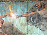 Homage to Michelangelo The Creation of Adam