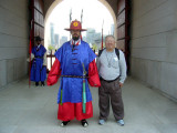 Me with Gyeongbokgung guard 2