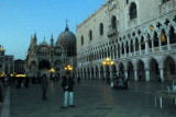 Venice St Marks Basilica & Palace of the Doges at dusk