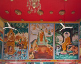 Wat Kaewjamfa Ubosot Interior Paintings (DTHB1121)