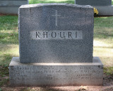 Gravestone, Khouri Family
