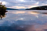 NH Lake Winnipesaukee sunset