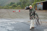 Ivan, a rainy day in Ouinne