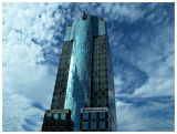 Impressive building and sky