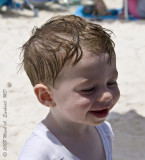 Happy At The Beach