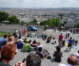 From the steps of La Basilique du Sacr Coeur de Montmartre